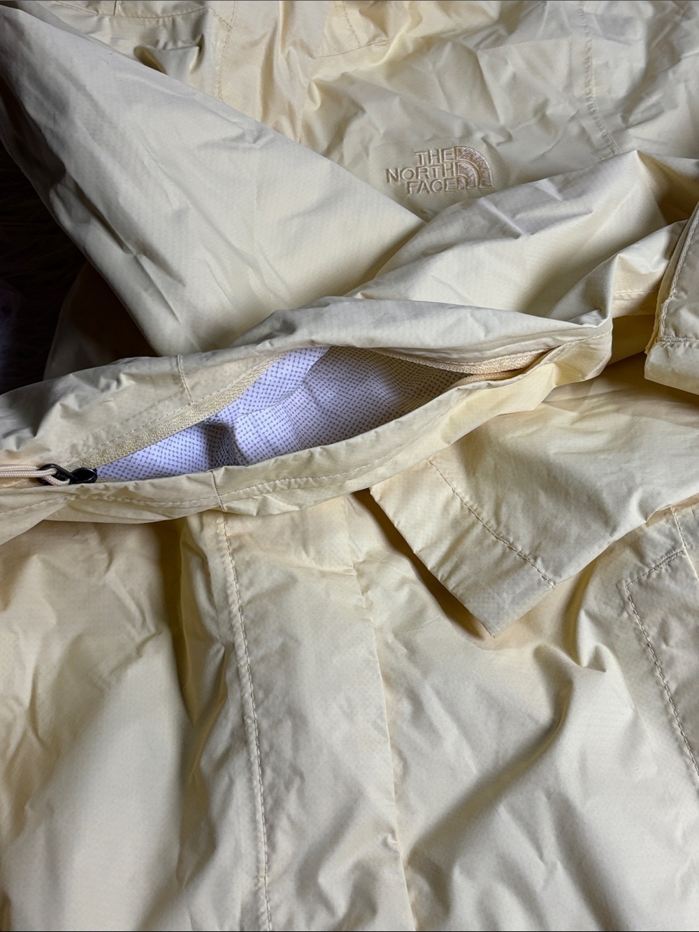 W'S NORTH FACE VENTURE JACKET, MAYAN YELLOW - Picture 7 of 9